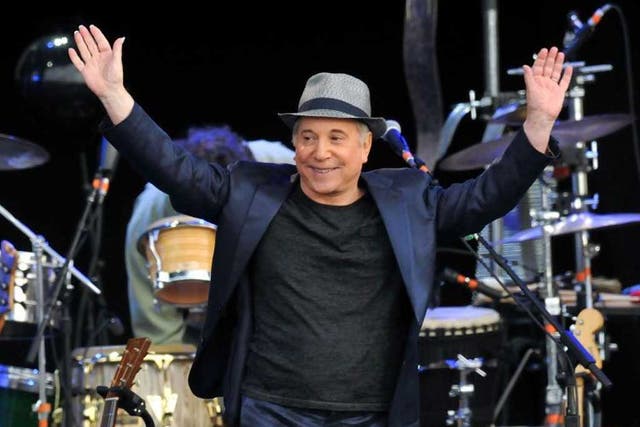 Saving grace: Paul Simon's voice isn't 'faultless', but his capacity as an emotional performer is as strong as ever