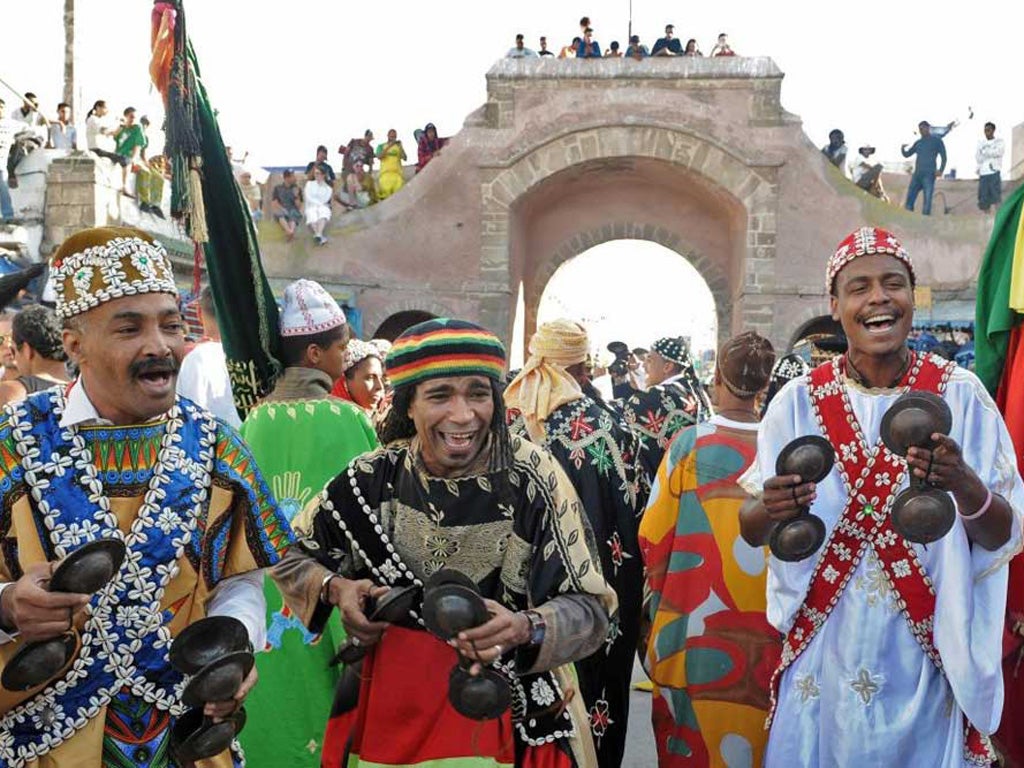 Beat that: gnaoua musicians perform in Essaouira