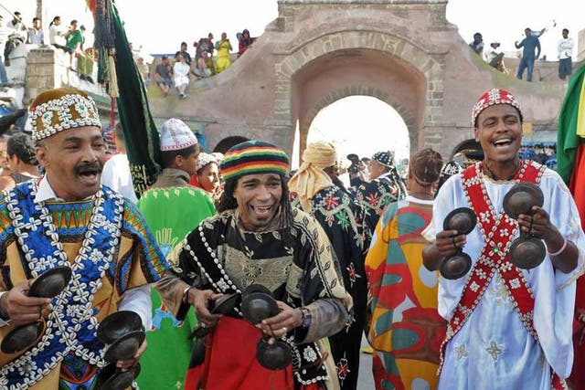 Beat that: gnaoua musicians perform in Essaouira