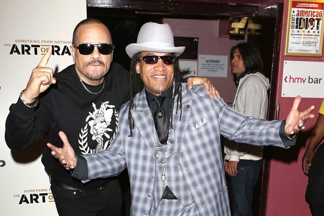 Ice-T and Melle Mel at the Hammersmith Apollo last night