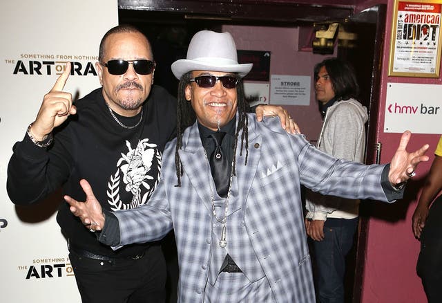Ice-T and Melle Mel at the Hammersmith Apollo last night