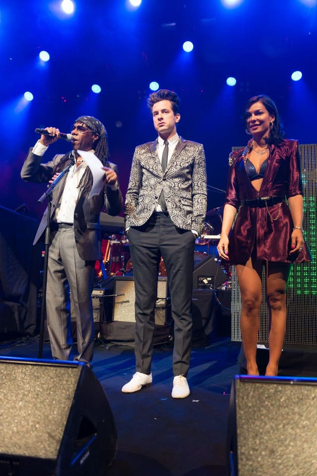 Nile Rodgers, Mark Ronson and DJ Scarlette Etienne