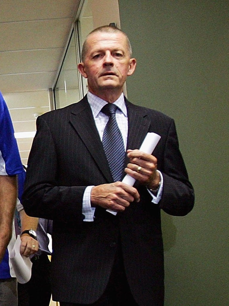 Basketball Australia's acting chief executive Scott Derwin