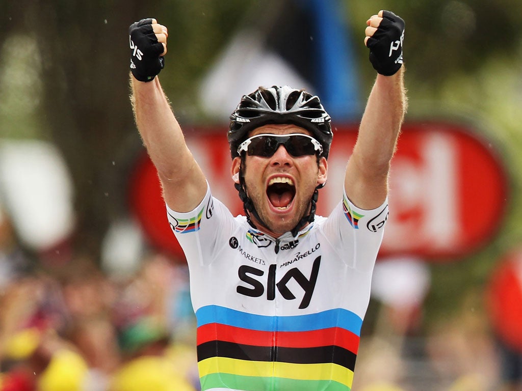 Mark Cavendish has been polishing his climbing abilities