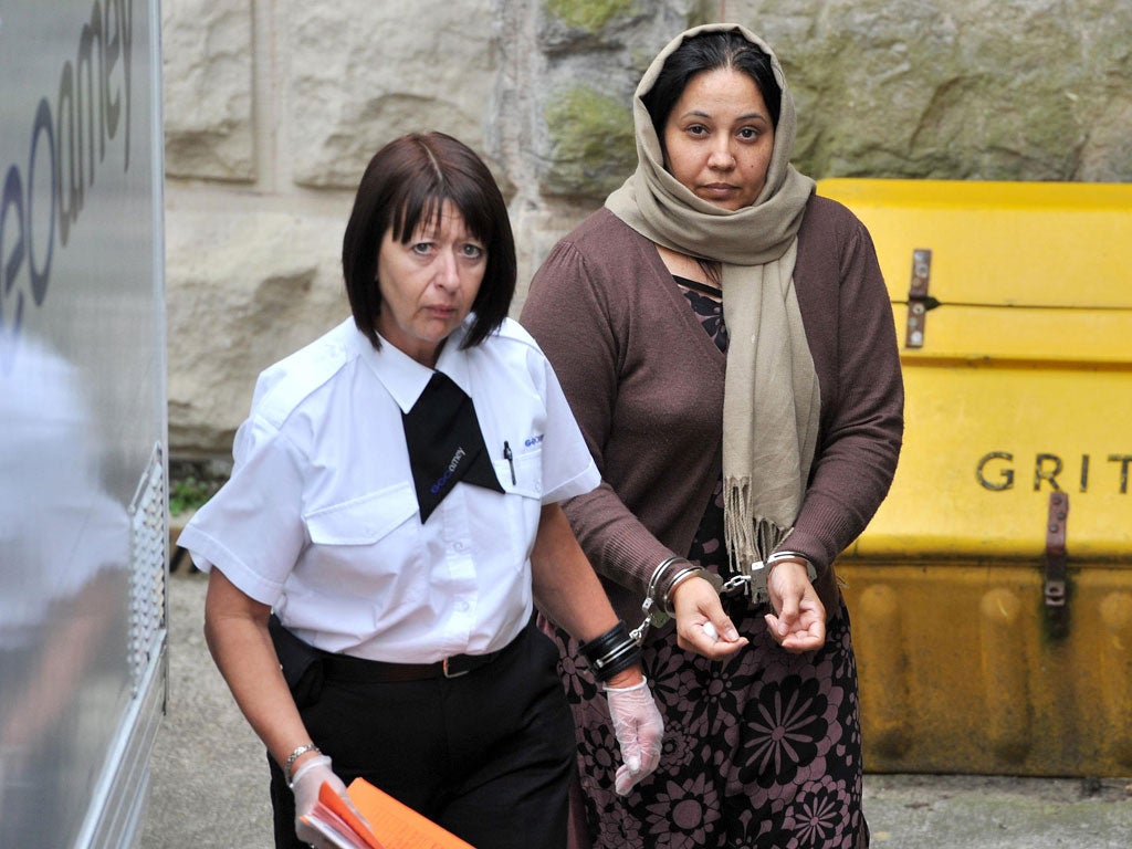 Farzana Ahmed is jointly charged with murdering her daughter