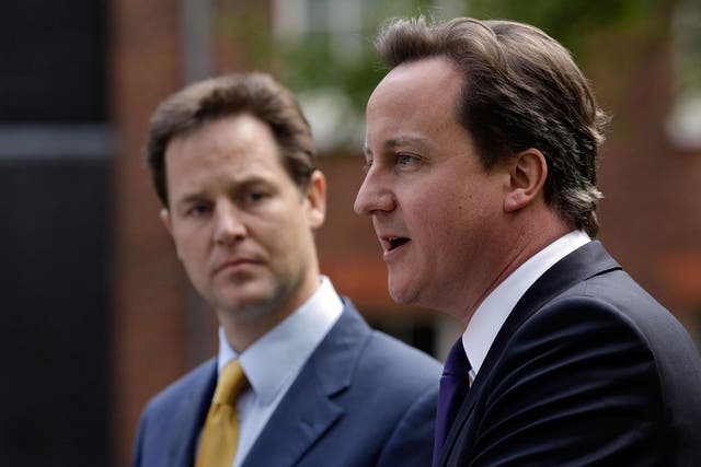 The black mood of Tory MPs has affected the answers to the Coalition
shelf-life question