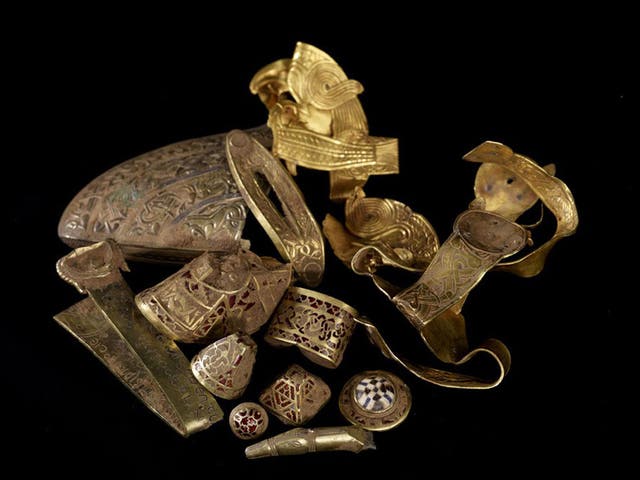 The £3m Hoard was found by a man with a metal detector