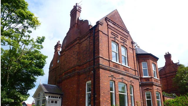 The exterior of Crown House