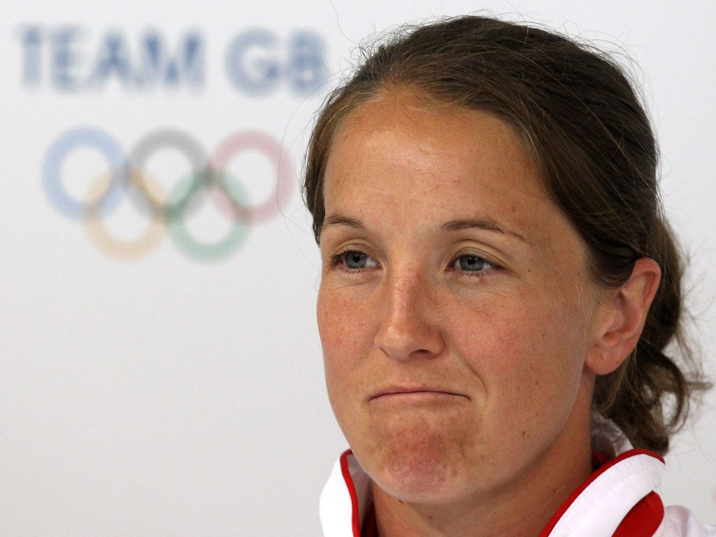 Casey Stoney is captain of the British women's football team and is leading her team out for the first event of London 2012