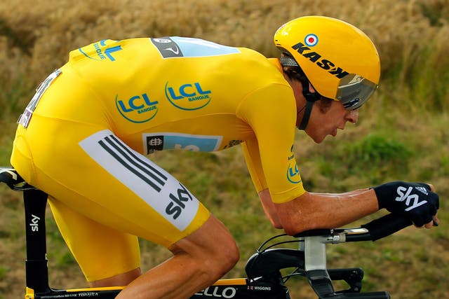 Wiggins is set to be the first Briton to win the Tour de France