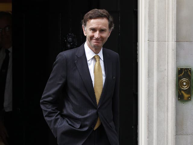 Lord Green, the trade and investment minister, CEO at HSBC during the money-laundering scandal