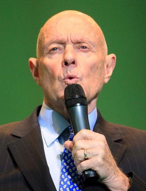 Covey: he became a favourite speaker on the Fortune 100 circuit