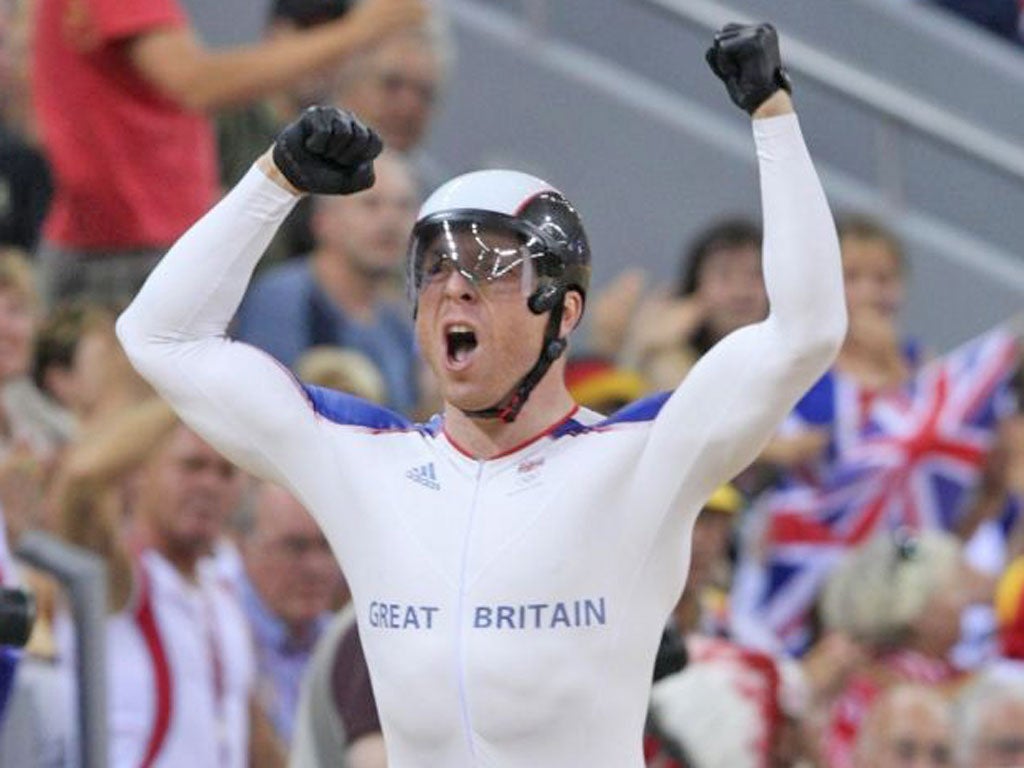 Flying the flag - Chris Hoy (cycling): Like his fellow Scot Grainger,
Hoy is 36 and preparing for a fourth Games. In Beijing he became Britain’s most successful Olympian at a single Games for a century after taking three gold medals – to add to a gold in