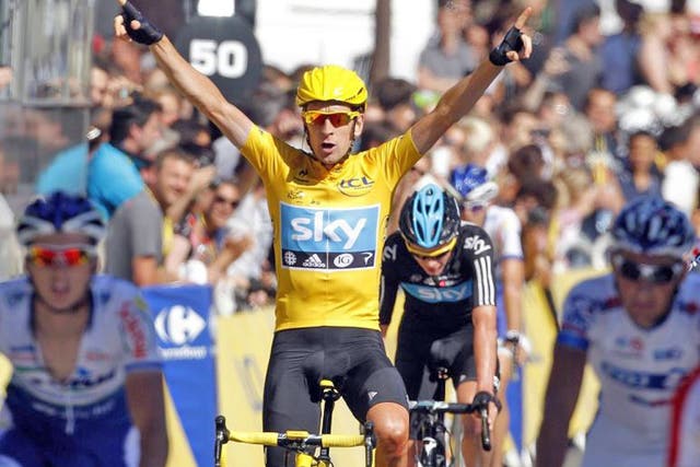 Bradley Wiggins' historic Tour De France win sparked a 25% rise in the TV audience for the gruelling contest