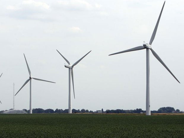 George Osborne is offering to drop his calls for deeper cuts in subsidies for onshore wind farms