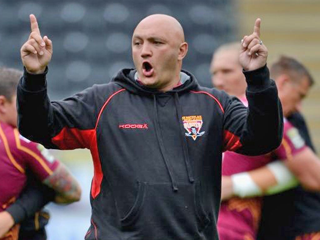Paul Anderson: Huddersfield’s new coach suffered a debut defeat at home to Wakefield