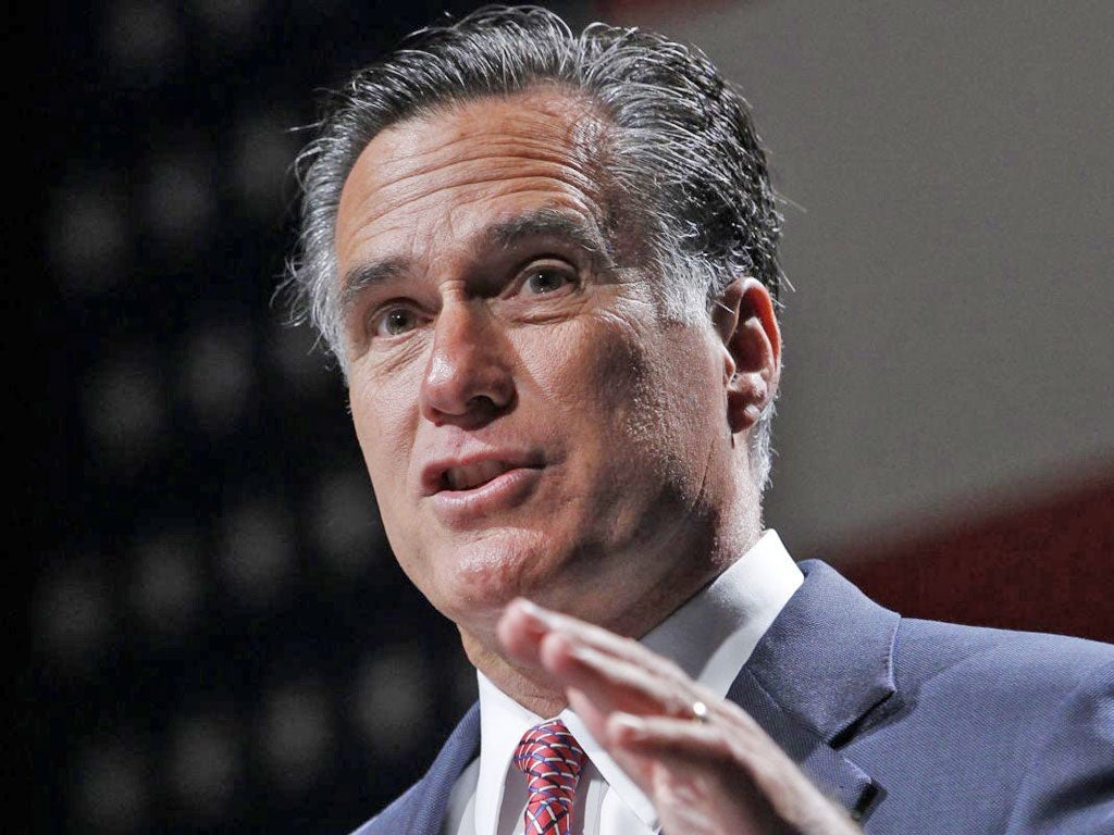 Mitt Romney is coming to London to raise funds for the election in
November