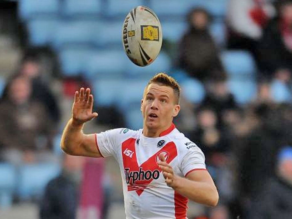 Jamie Foster: On-loan St Helens player enjoyed a productive
debut for Hull