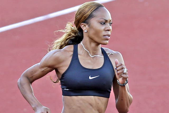 Sanya Richards-Ross, pictured, has sounded a warning to Christine Ohuruogu, 'Christine, I’m sorry – you cannot dart under the radar any more'