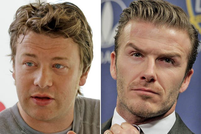 Jamie Oliver criticised David Beckham for his promotional role with Pepsi