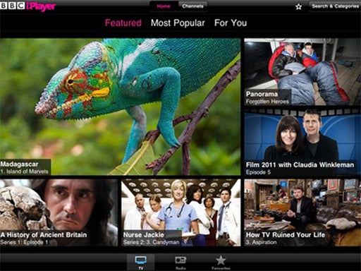 4. iPlayer app Free, iOS and Android Everyone's favourite playback service comes to your tablet or phone. The upshot is that you can watch playbacks of past events as you are waiting to see current ones. Brilliant.