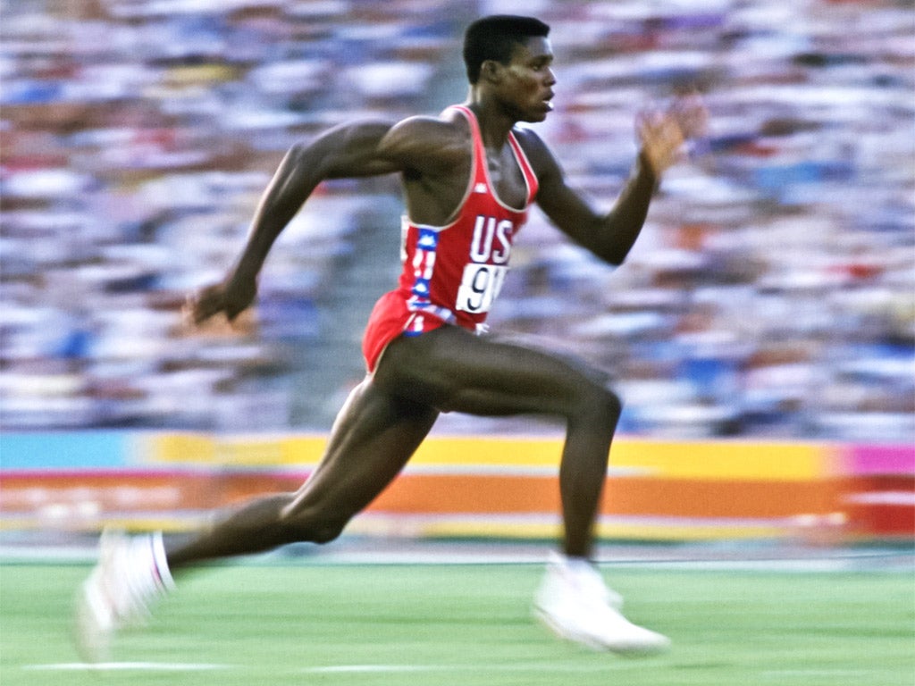 Carl Lewis shook the world at the 1984 Olympics