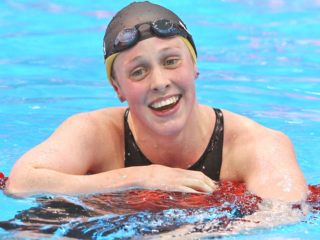 Hannah Miley could be one of the stars of the water for GB