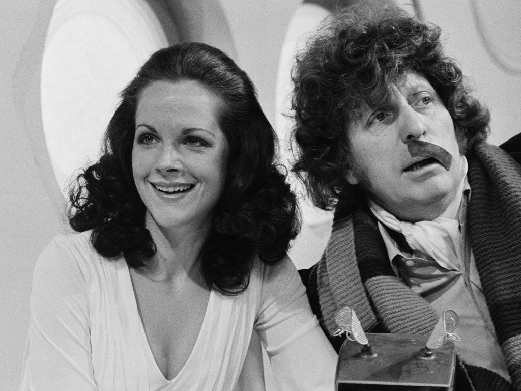 Tamm with Tom Baker in 1978