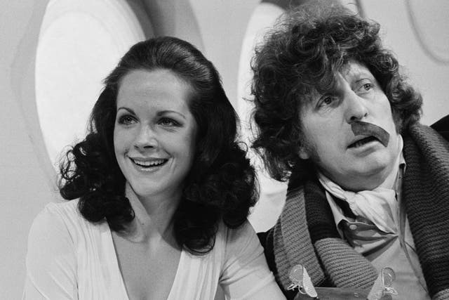Tamm with Tom Baker in 1978