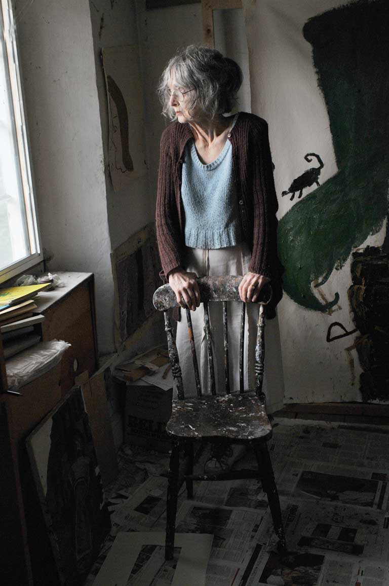 Home is where the art is: Rose Wylie in her studio