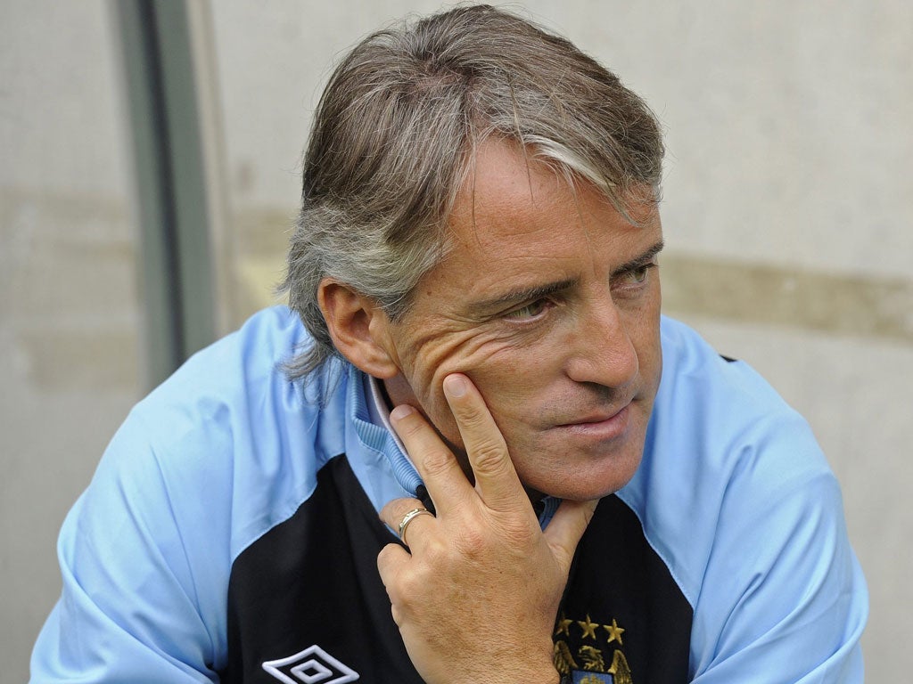 'This year will not be easy,' admits the Mancester City manager, Roberto Mancini