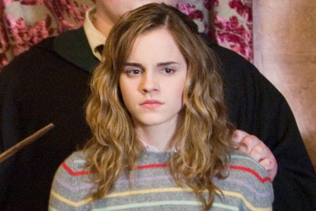 <p>Emma Watson in Harry Potter </p>