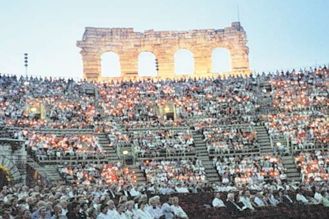Crowd pleaser: Verona’s Roman Arena