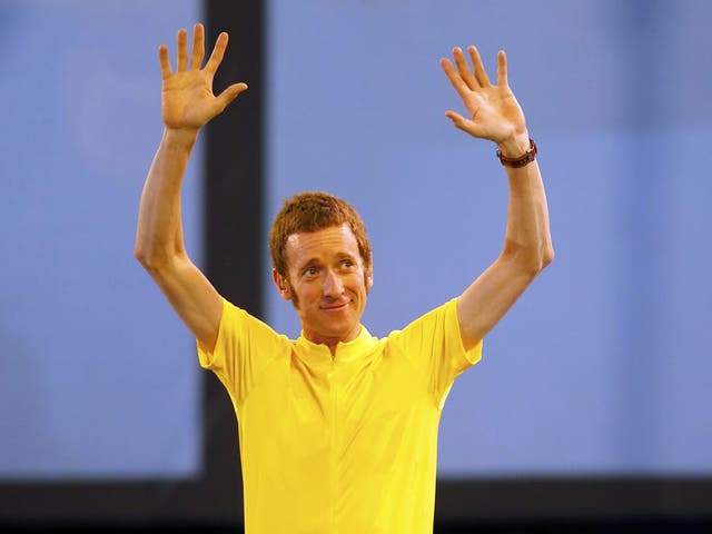 1. Bradley Wiggins: Fresh from winning the Tour de France, the
man with the famous sideburns rang the 23-ton Olympic Bell – the largest in Europe and the largest harmonically tuned bell in the world – to signal the start of the Opening Ceremony