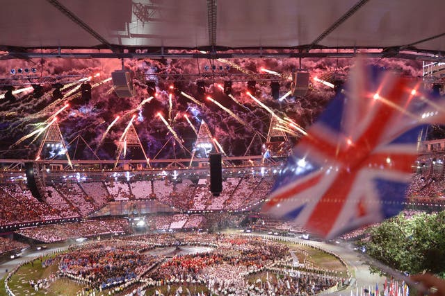 The Olympics opening ceremony