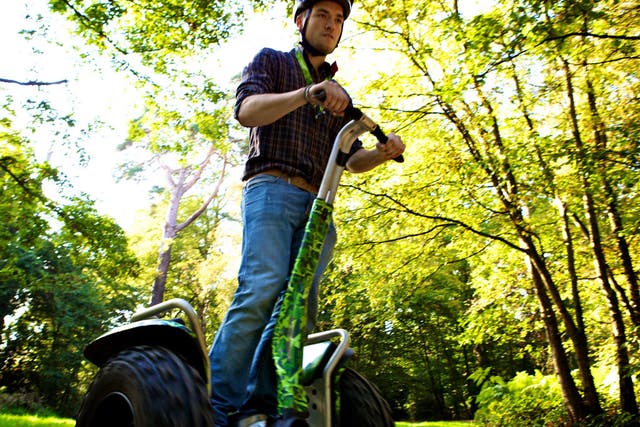 Wood for the trees: Go Ape's Segways in Sherwood Forest