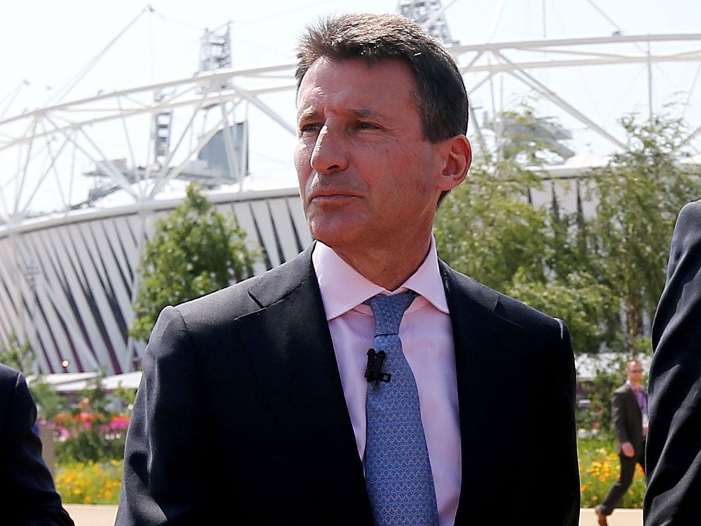 Lord Coe has thanked the armed forces for helping to provide security at the Olympic Games