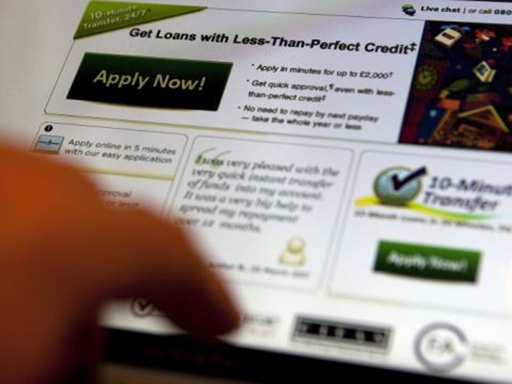 Borrowers should be concerned at how quickly loans are processed by one-year lender websites