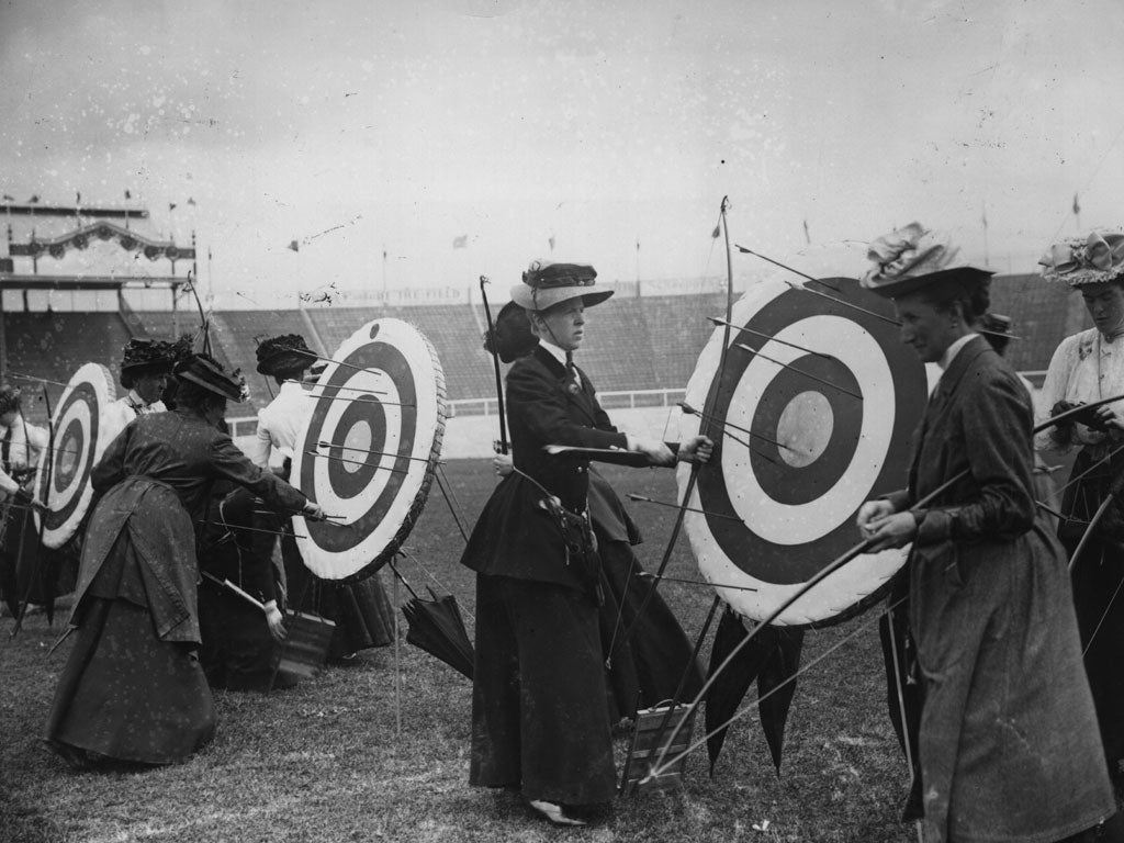 Bow belles: Women's archery in 1908