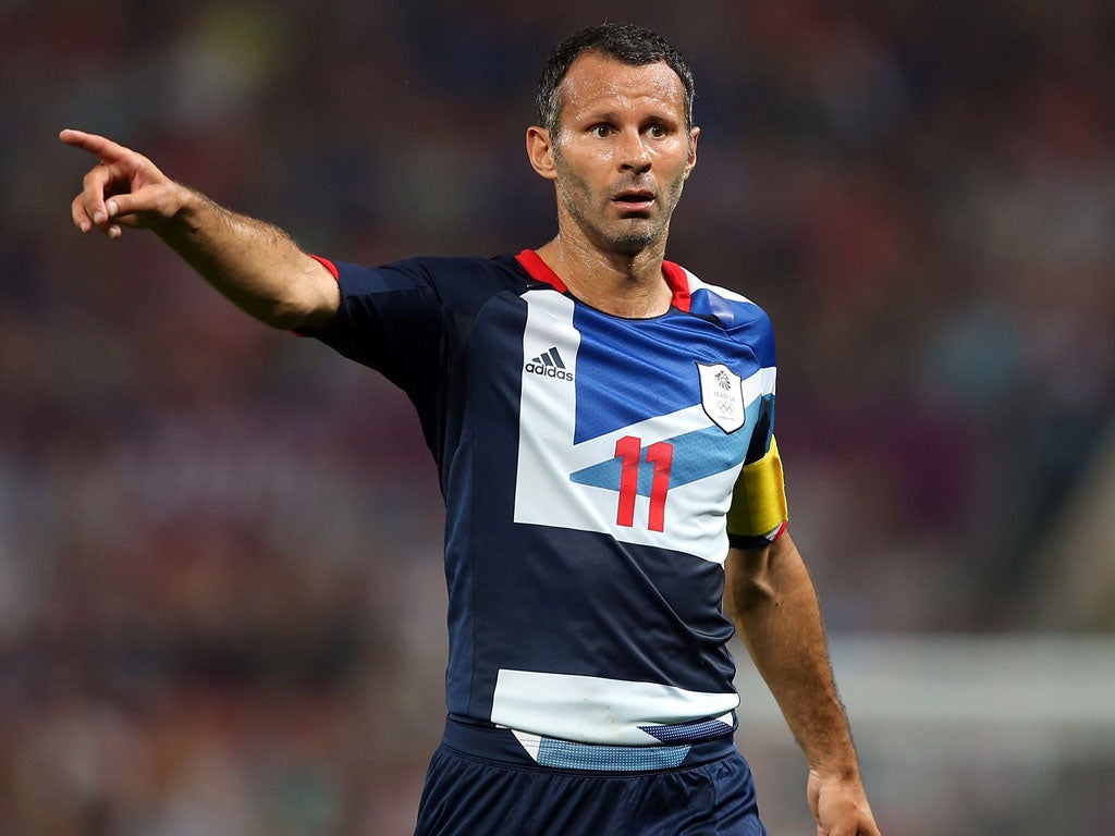 'We're just going to take the positives,' said captain Ryan Giggs (pictured), who called some of Senegal’s tackling 'naughty'