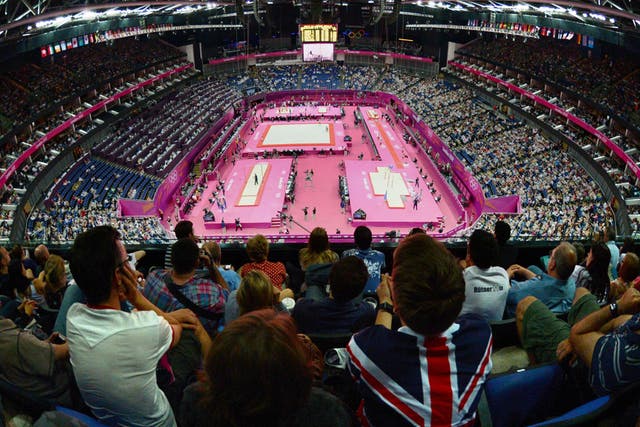 North Greenwich Arena, one of the Olympic venues