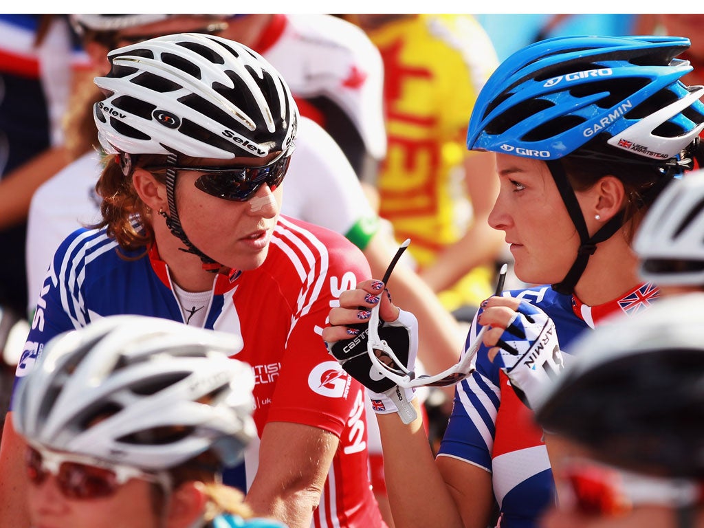 Nicole Cooke and Lizzy Armitstead have helped put women's cycling in Britain on the map