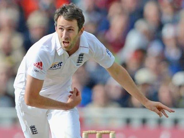 Graham Onions: The bowler chipped in with three wickets for
Durham