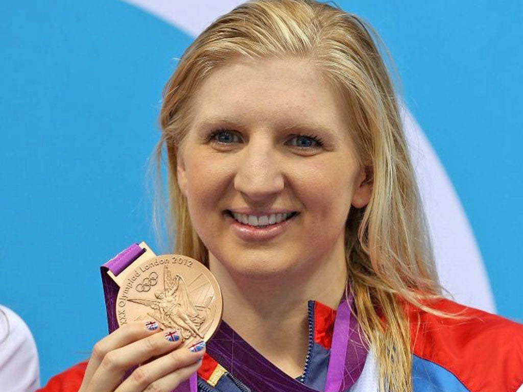 Rebecca Adlington: The four-time medallist says she will be too old for the 2014
Olympics