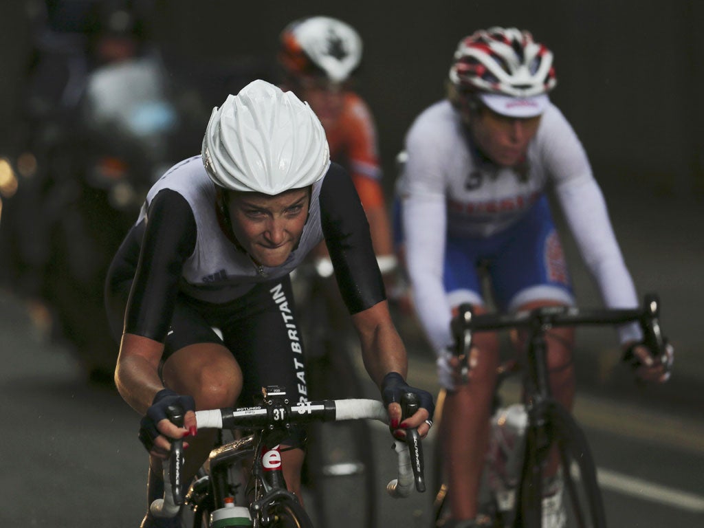 After Saturday's stinging defeat, thanks to the Yorkshirewoman's finely calculated gamble, British cycling is smiling again
