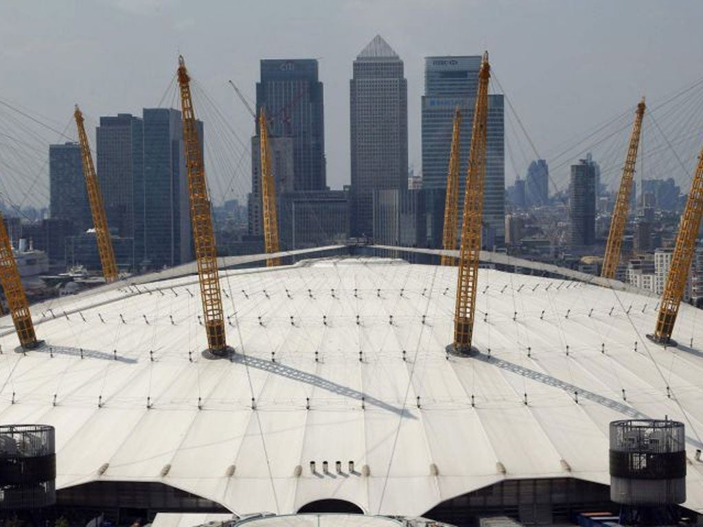 It is not the O2 Arena, it is the North Greenwich Arena