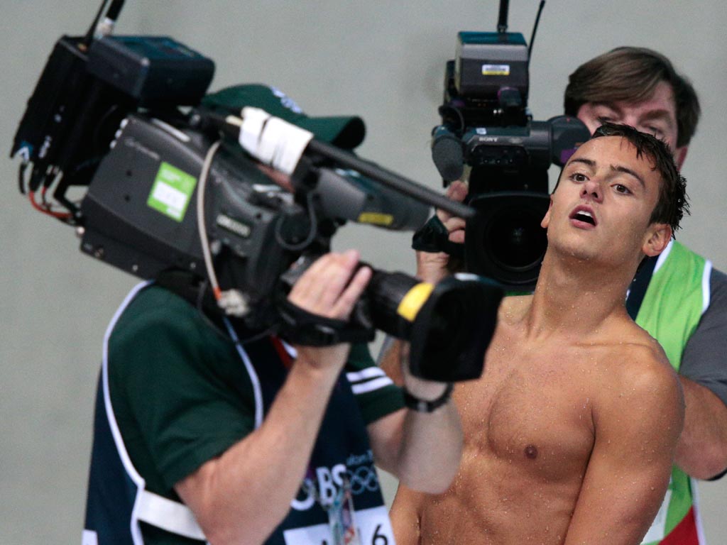 Tom Daley missed out on a gold medal yesterday