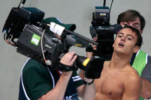 Tom Daley missed out on a gold medal yesterday