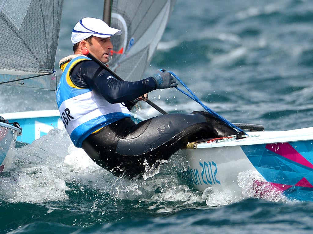 Ben Ainslie now lies in second place