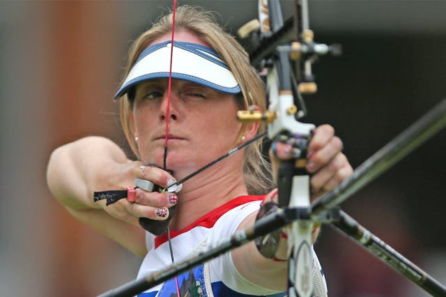 9AM - Archery: Naomi Folkard of GB takes aim in the Women's individual archery at Lord's Cricket Ground